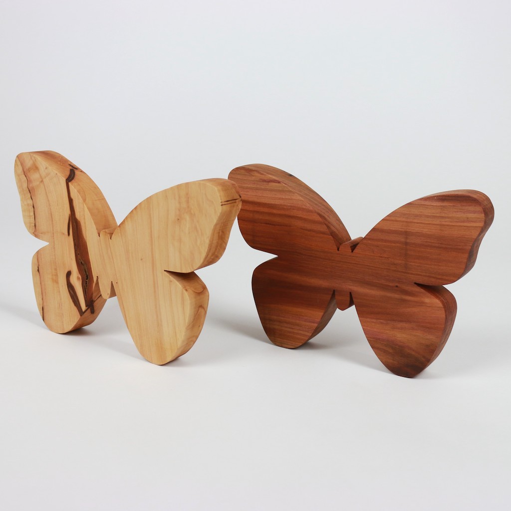 Holz Schmetterlinge Deko